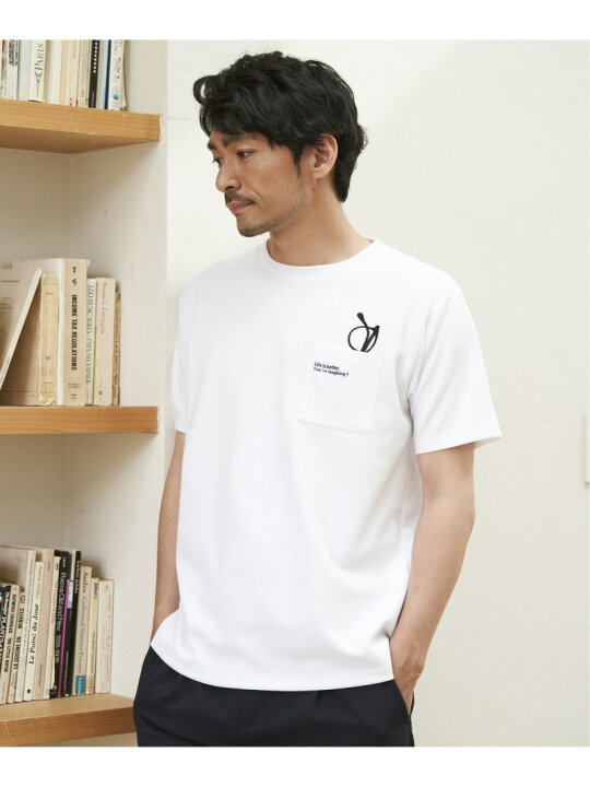 楽天市場】ikka 【親子おそろい】ポンチメガネ刺繍ポケットTシャツ 