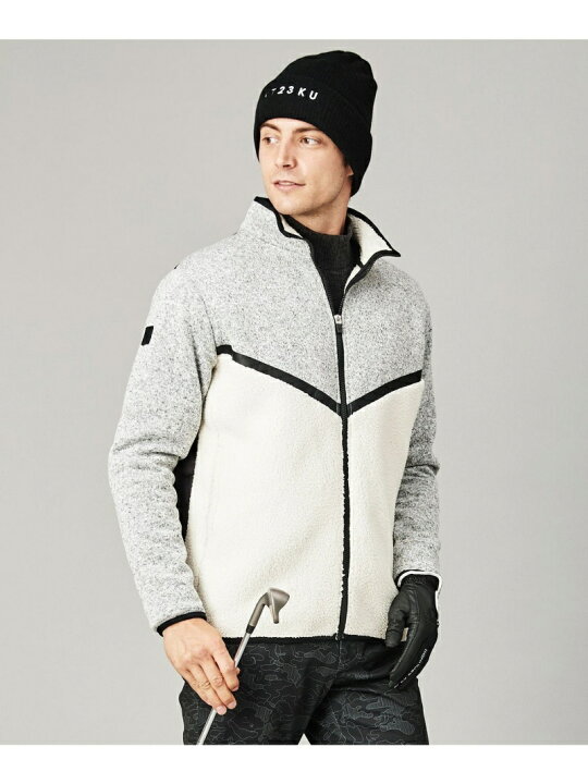 楽天市場】【SALE／20%OFF】23区GOLF 【MEN】【防寒】セーターフリース 