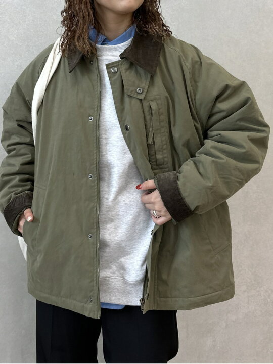 楽天市場】【SALE／65%OFF】CPCM 襟コーデュロイ中綿ハンティング 