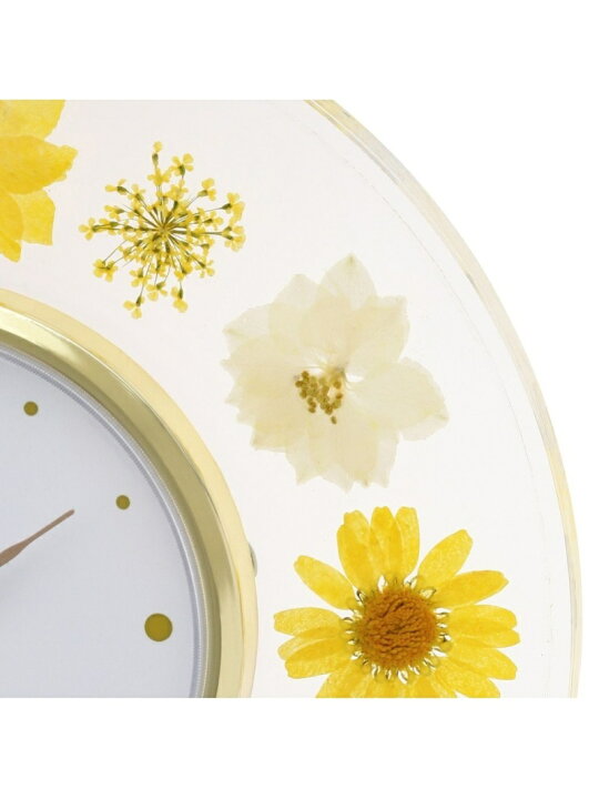 楽天市場 Francfranc エリー ウォールクロック フランフラン 生活雑貨 インテリアアクセ イエロー Rakuten Fashion Men