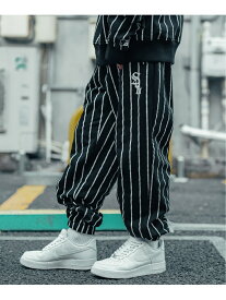 【SALE／40%OFF】Subciety Subciety/(U)STRIPE SWEAT PANTS サブサエティ パンツ ジャージ・スウェットパンツ ブラック グレー ホワイト【RBA_E】【送料無料】