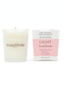 Magine EJ:Aroma Works グラス入りキャンドルS 20H マージン インテリア・生活雑貨 ディフューザー・お香・アロマオイル・キャンドル