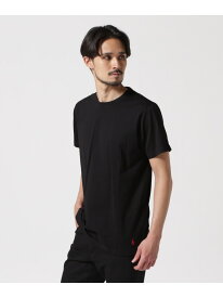 LHP POLO RALPH LAUREN/ポロ ラルフローレン/Relaxed Fit S/S C/Neck エルエイチピー トップス カットソー・Tシャツ ブラック ホワイト【送料無料】