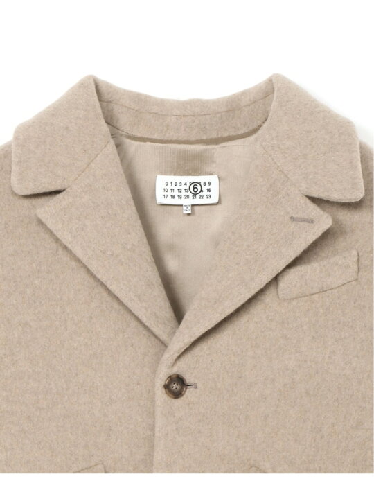 楽天市場】【SALE／40%OFF】MM6 Maison Margiela パイルウールコート 