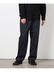 【SALE／10%OFF】COMME CA ISM デニムライクストレッチ ワイドシェフパンツ コムサイズム パンツ その他のパンツ ネイビー【RBA_E】【送料無料】