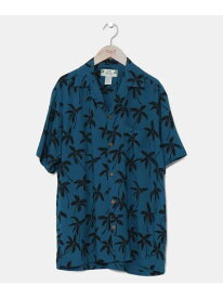 Kahiko TWO PALMS パームMEN'Sアロハシャツ アミナコレクション トップス シャツ・ブラウス ブルー【送料無料】