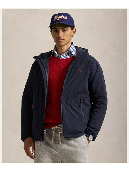 楽天市場】POLO RALPH LAUREN ストレッチ フーデッド ジャケット 