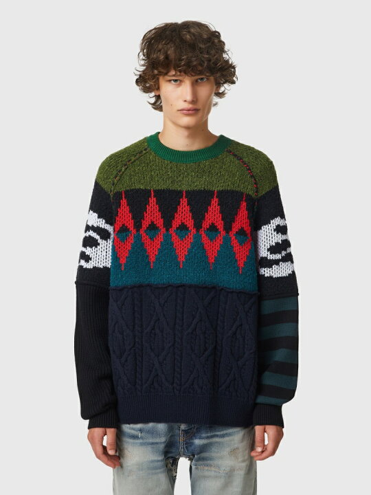 楽天市場】【SALE／40%OFF】DIESEL メンズ ニット オーバーサイズ 