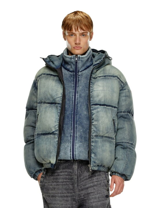 楽天市場】DIESEL メンズ ウインタージャケット パファージャケット 