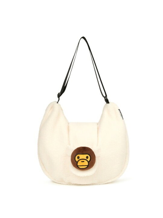 楽天市場】A BATHING APE BABY MILO FAUX FUR SMALL TOTE BAG ア 