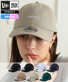 ニューエラ キャップ NEW ERA 9THIRTY クロスストラップ NEWERA ミニロゴ ブラック ホワイト ネイビー カーキ メンズ レディース ユニセックス サイズ調整 NEWERA ニューエラー にゅーえら 帽子 ローキャップ 深め おしゃれ かっこいい 人気 春 夏 秋 冬 オールシーズン