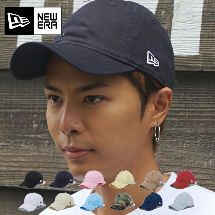 楽天市場 New Era ニューエラ キャップ ベージュ レディース 9twenty クロスストラップ ウォッシュドコットン ベーシック カーキ 無地 ベーシック 12カラー メンズ 白 帽子 ワンポイント ローキャップ 送料無料 Newera Stylise スタイライズ