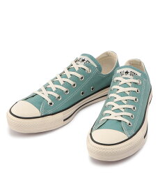 コンバース CONVERSE シューズ オールスター ALL STAR BURNT COLORS OX コンバースオールスター レディース スニーカー くつ 靴 運動靴 国内正規品 2022 新作｜ローカット ロゴ ローカット 大人 グリーン ウィメンズ