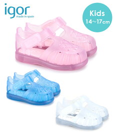 イゴール igor サンダル キッズ 女の子 男の子 S10233 TOBBY VELCRO 14 - 17cm トビー ベルクロ キッズ ベビー ベルクロ スポーツサンダル スポサン グルカサンダル シューズ