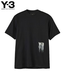 Y-3 ワイスリー メンズ Tシャツ GFX SS TEE IZ3124 ブラック 半袖 トップス プリント ロゴ グラフィック ユニセックス yohji yamamoto