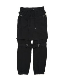 FACETASM ファセッタズム パンツ メンズ PARACHUTE SWEAT PANTS ブラック SRO-PT-U05 ボトムス スウェットパンツ パラシュートパンツ