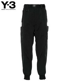 Y-3 ワイスリー メンズ パンツ CRK NYL CUF PANTS IN8757 ブラック ボトムス ナイロンパンツ ロゴ ユニセックス yohji yamamoto ミニマル 新作