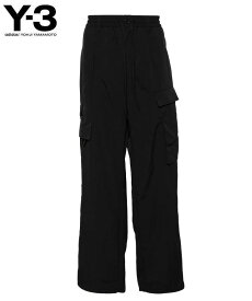 Y-3 ワイスリー メンズ パンツ CR NYL PANTS IV5838 ブラック ボトムス ナイロンパンツ ロゴ ユニセックス yohji yamamoto ミニマル ルーズフィット 新作