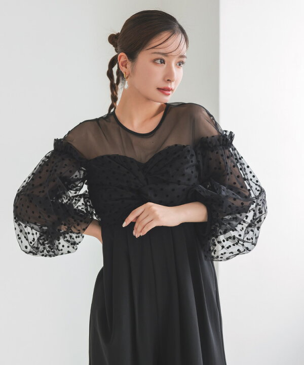 楽天市場】ANDRESD アンドレスド flocky dot dress パンツドレス  