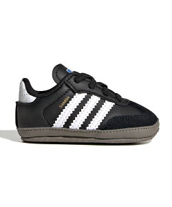 �y�Ώۏ��i10%OFF�N�[�|���z�A�f�B�_�X adidas �x�r�[ �X�j�[�J�[ SAMBA CRIB �T���o �R�A�u���b�N JI2757 �t�b�g�E�F�A�z���C�g JI2758 �V���[�Y ���[�J�b�g �V�� �������K�i 2025 ���S �C ���� �M�t�g 