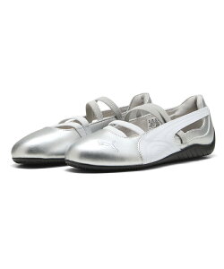 �y10%OFF�N�[�|���Ώۏ��i�z�v�[�} PUMA �V���[�Y �X�j�[�J�[ �E�B�����Y �X�s�[�h�L���b�g �o���G ���^���b�N SPEEDCAT BALLET METALLIC WNS 401581 ���[�J�b�g �V���o�[ �o���G�R�A ���K�i �C ���[�V��