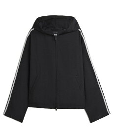 【40%OFFクーポン対象商品】Y-3 ワイスリー メンズ パーカー Y-3 HOODED TRACK TOP 3-STRIPES ブラック JW7354 トップス フーディー ジップフーディー クラシック Y-3ロゴ adidas yohji yamamoto ヨウジヤマモト ロゴ レディース ユニセックス