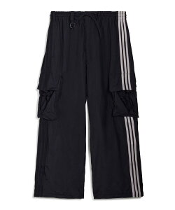 �y10%OFF�N�[�|���Ώۏ��i�zY-3 ���C�X���[ �����Y �p���c NYLON WIRED 3 STRIPES CARGO PANTS �u���b�N KF1087 �{�g���X ���C�h�p���c �J�[�S�p���c �X���[�X�g���C�v�X Y-3���S adidas yohji yamamoto ���E�W���}