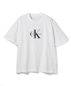 �y10%OFF�N�[�|���Ώۏ��i�zCalvin Klein �J���o���N���C�� �����Y T�V���c MONOLOGO OVERSIZED TEE 4RAB823 �g�b�v�X ���S �u���b�N �z���C�g �l�C �M�t�g �v���[���g ���� �J�b�g�\�[ �R�b�g��