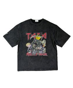 �y10%OFF�N�[�|���Ώۏ��i�zTALKING ABOUT THE ABSTRACTION �g�[�L���O �A�o�E�g �W �A�u�X�g���N�V���� �����Y T�V���c HELLS TOUR TEE �u���b�N 26SS-T-018 �g�b�v�X �v�����g �o���hT �o���hT�V���c ���� �e
