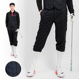 【EX-N5】ウインドペーンニッカボッカー エクセランゴルフ Excellent Golf ニッカーボッカー ニッカーズ 英国紳士 ゴルフウェア メンズ スポーツウェア おしゃれ 春 秋 冬 ゴルフ【送