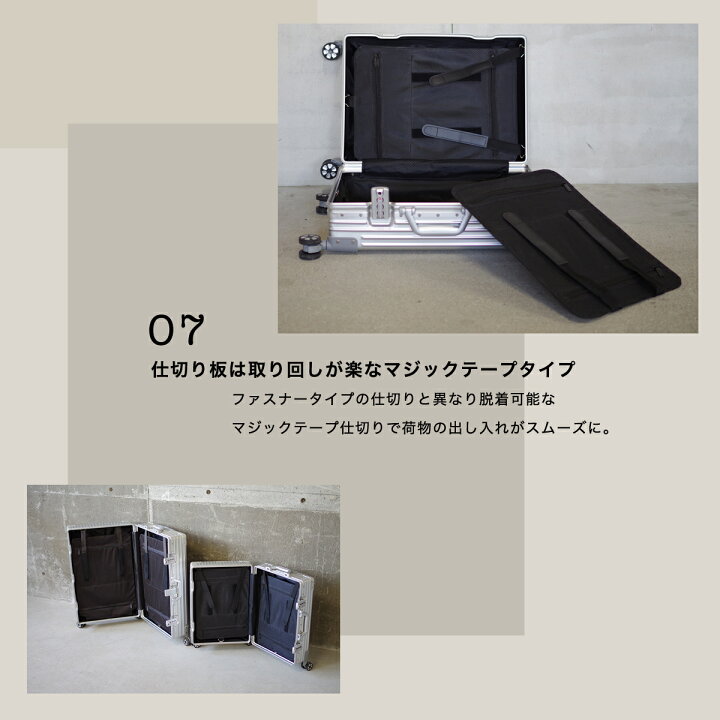 楽天市場】2800円OFFクーポンあり 【.OUNCE 公式】スーツケース L 