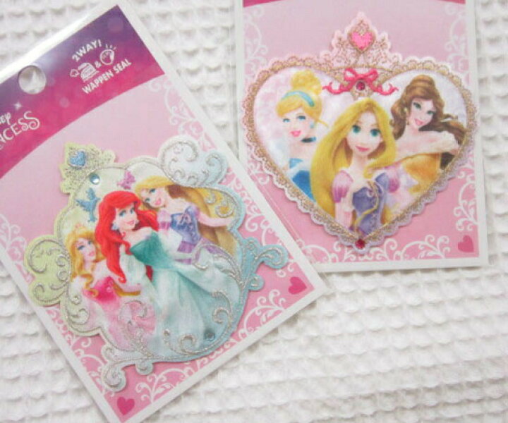 楽天市場 ディズニープリンセス Disney Princess ラインストーン付きシールワッペンシールでもアイロンでもどちらでも接着ok アップリケ シール アイロン接着 入園入学 ラプンツェル アリエル ベル シンデレラ オーロラ姫 2wayワッペン アットホビー スタイリスト