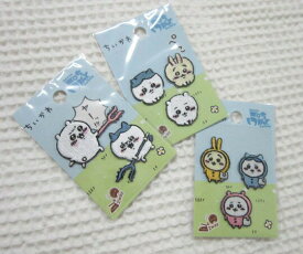 ≪ちいかわ≫シールワッペンシールでもアイロンでもどちらでも接着OK！ちいかわキャラの小さなワッペンです。アップリケ/シール＆アイロン接着/ウサギ/ハチワレ/なんか小さくてかわいいやつ/入園入学/