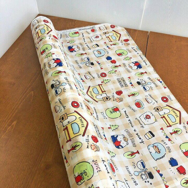 楽天市場 ナイロンキャラクター生地 ナイロンオックス生地 すみっコぐらしのナイロン生地 かわいいすみっコぐらしキャラクター柄のナイロン100 生地です エコバッグ レインコート ポンチョ ランドセルカバー アットホビー スタイリストゴトウ
