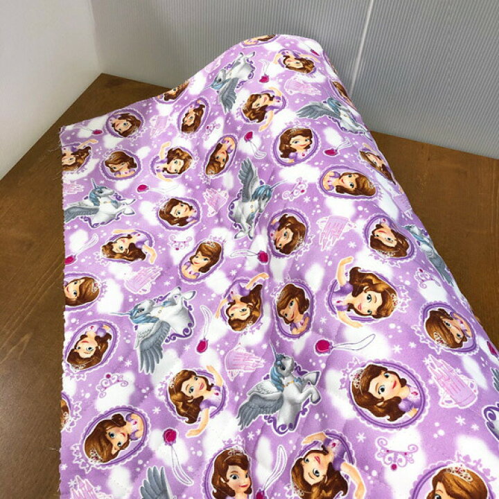 楽天市場 キルティングディズニーキャラクター生地 21bts Back To School 入園 入学クラフトシリーズ ディズニー ちいさなプリンセスソフィアのキルト生地 キルティング生地 男の子 女の子 入園入学 レッスンバッグ シューズバッグ 巾着袋 Disney Sofia The First