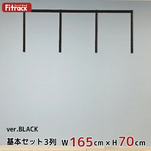 y{ZbgBLACK(gZbg) 3 165cm×70cmz DIY N[[bg nK[bN I bN [ [ [h[u ݂艺[ [bN [I e  Fitrack EFF. tBbg