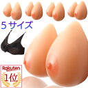 【お買い物マラソン クーポンあります】【ランキング6冠を獲得♪】 シリコンバスト 対 全5サイズ 女装 コスプレ 専用ブラジャー ハロウィン 豊胸 人工乳房 乳がん 全摘 貧乳 パット バストアップ パッド おっぱい 女装グッズ 偽乳 胸 リアル バスト補正 胸パッド 女性用