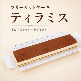 フリーカットケーキ ティラミス 冷凍 業務用 ケーキ コーヒー香る なめらかクリーム スイーツ デザート