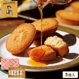 お菓子 ギフト【メープルフィナンシェ5個入 】個包装 スイーツ ギフト フィナンシェ プレゼント 焼き菓子 洋菓子 内祝い お祝 出産祝 お礼 可愛い 職場 退職 菓子折り ご挨拶 東京 お土産 ザ・メープルマニア