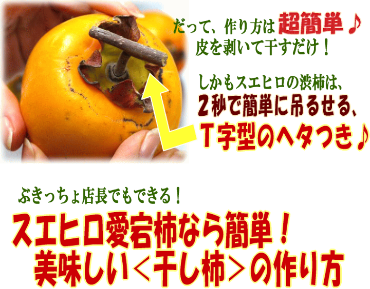 楽天市場】愛媛県産愛宕柿（渋柿）8kg2025年の干し柿用！☆注意☆11月