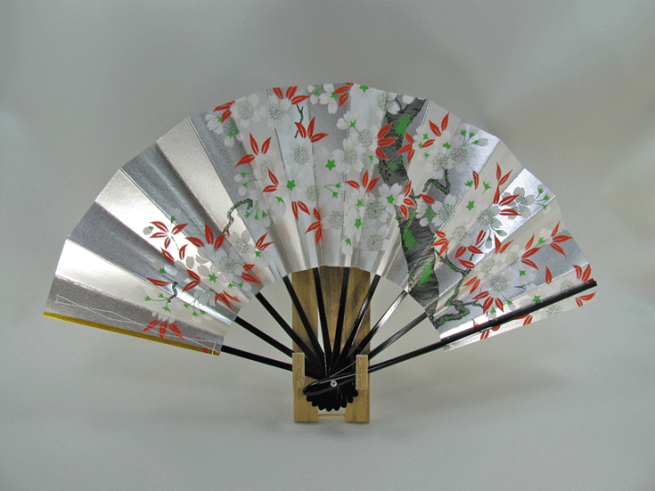 楽天市場】飾扇 花車/桜 (9.5寸) 飾扇子 飾り扇子 記念品 贈答品 海外 