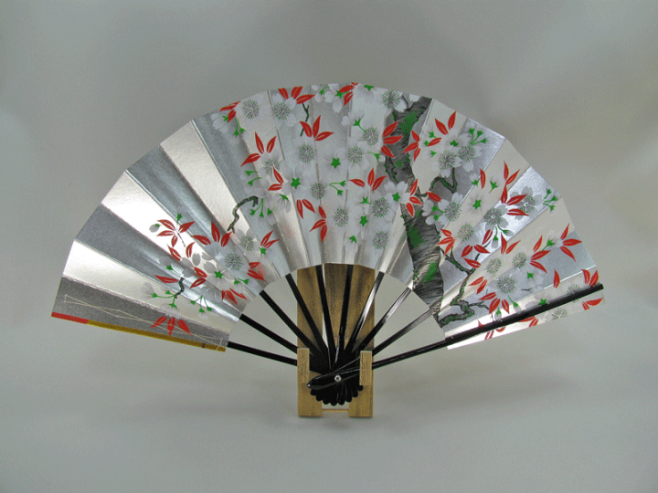 楽天市場】飾扇 御所車/桜 (9.5寸) 飾扇子 飾り扇子 記念品 贈答品 