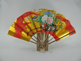 飾扇　花車（7．5寸）飾扇子 飾り扇子 記念品 贈答品 海外土産 土産 プレゼント 末廣 縁起物 日本製 日本 和服 着物 お中元 ギフト 内祝い 送料無料 japan made in japan fan