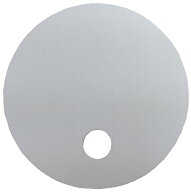 100枚入り　丸うちわ　指ぬき紙うちわ　白うちわ　両面白無地　うちわ直径200mm　指穴直径30mm　送料無料…