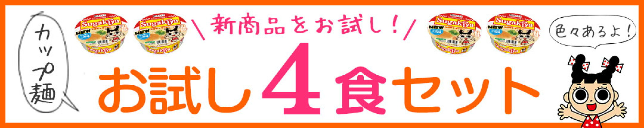 お試し4食セット