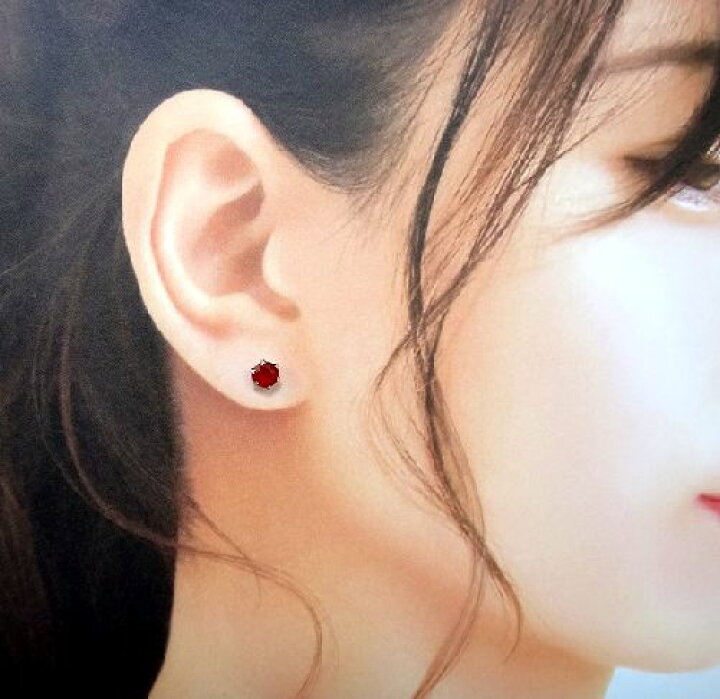 楽天市場】K18 アンデシン 5mm ラウンド スタッドピアス 希少石 天然石 