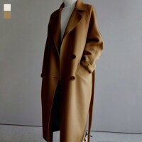 ロングコートレディースアウターコートロング丈ウールおしゃれシンプル大人2018秋冬新作S/M/L/XL【6733-gdb411c】【予約販売:10-15日】宅別