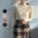 【半額クーポン利用で1380円】ニット レディース トップス おしゃれ 可愛い ブラック ホワイト カラバリ豊富 メール便 2018秋冬新作 フリー 【lgww...