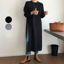 超目玉!ワンピース レディース マキシ丈 ロング丈 おしゃれ 可愛い ブラック メール便 2018秋冬新作 M/L 【lgww-af1144】【予約販売:1月2...