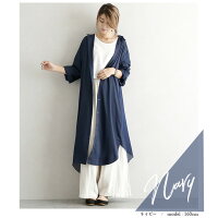 シフォン切替シャツワンピースシャツワンピロングシャツレディースバックシフォン長袖ロング丈おしゃれ大人無地可愛いブラックメール便2019秋冬新作フリー【lgww-af0608】【予約販売:8月29日入荷予定順次発送】【送料無料】メ込